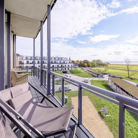 Ostseepanorama - Mit Balkon Und Boddenblick *