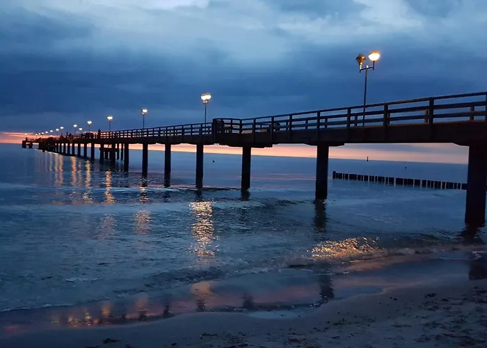 아파트 Ostseepanorama - Mit Balkon Und Boddenblick