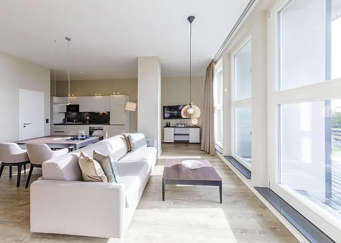 아파트 Ostseepanorama - Mit Balkon Und Boddenblick 부스트로우