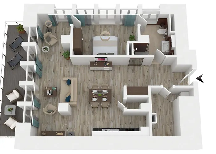 Ostseepanorama - Mit Balkon Und Boddenblick 부스트로우