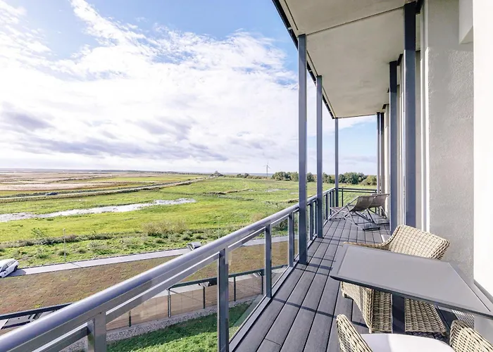 아파트 Ostseepanorama - Mit Balkon Und Boddenblick 부스트로우